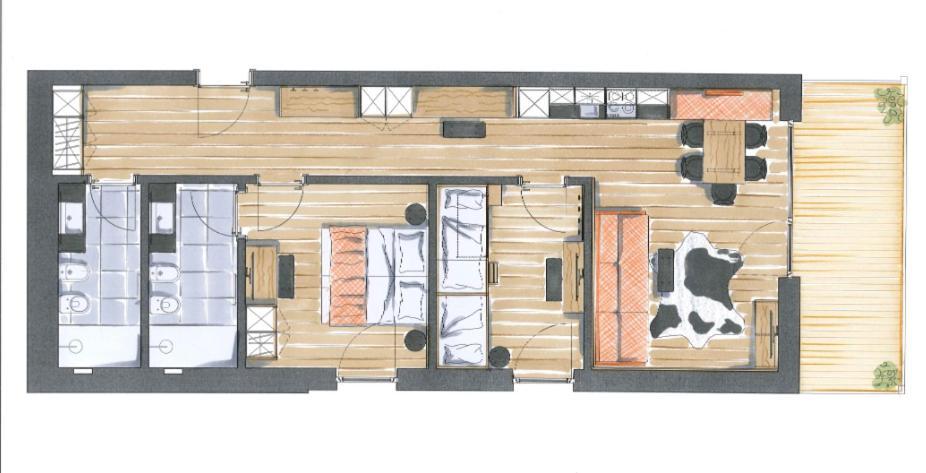 Chalet Nora Сан Вигилио ди Маребе Екстериор снимка