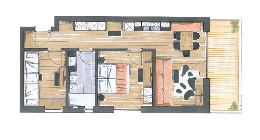 Chalet Nora Сан Вигилио ди Маребе Екстериор снимка